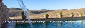 Beautiful small Boutique Hotel for Sale in Agua Amarga, a popular village on the coast of Almeria, in the Natural Park Cabo de Gata Nijar