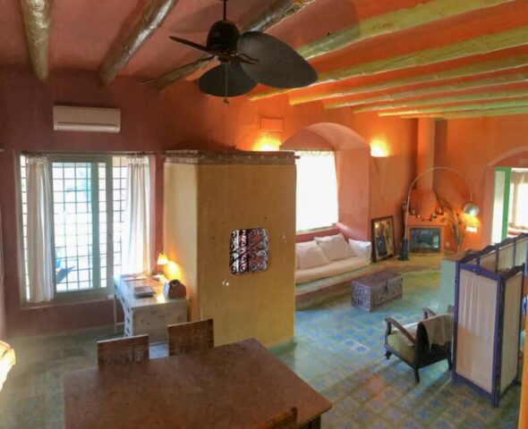 CHAROs Interior-045 El Loft, uno de los tres studios de la casa rural actual