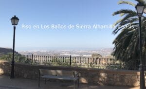 La vista del mirador de Los Banos de Sierra Alhamilla.
