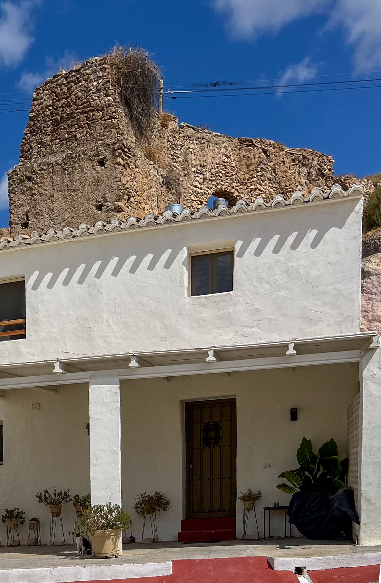 Fachada con Acueducto - Molino Mio Lucar Fachada con Acueducto - Molino Mio Lucar