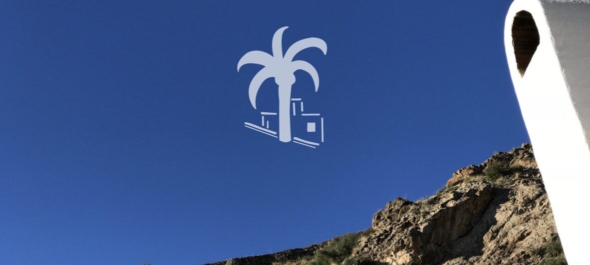 Blue sky of Almeria